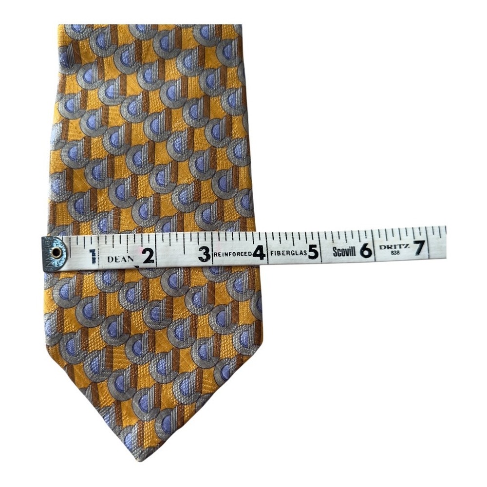 Robert Talbott Necktie Geometric Pattern Silk Tie… - image 5